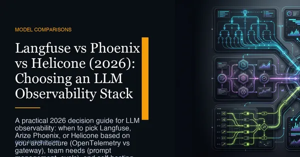 Editorial cover comparing three LLM observability approaches: OpenTelemetry-first tracing, platform workflows, and gateway-first routing.