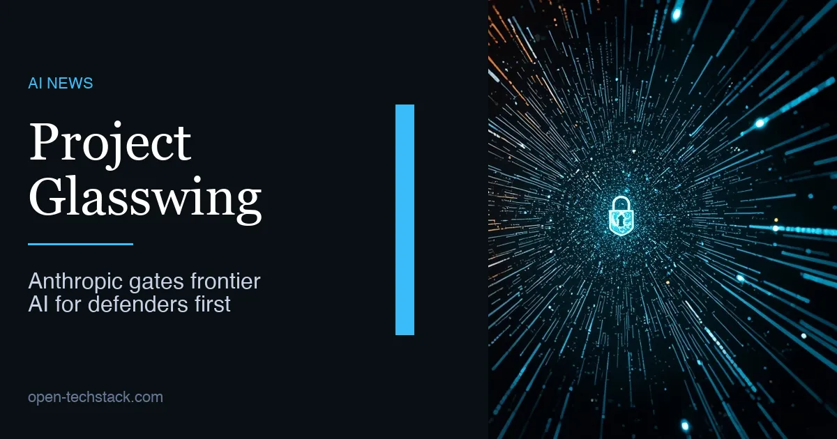 Editorial illustration of a dark software supply chain corridor with defensive scanning lanes and vulnerability signals converging on critical infrastructure.