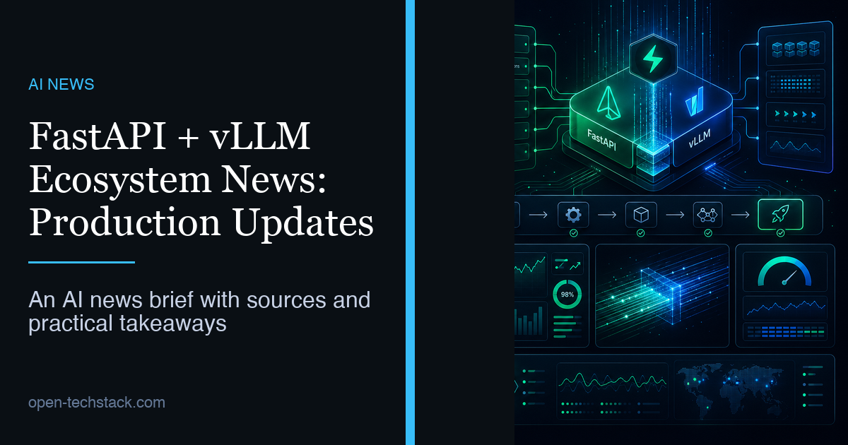 FastAPI + vLLM Ecosystem News: Production Updates