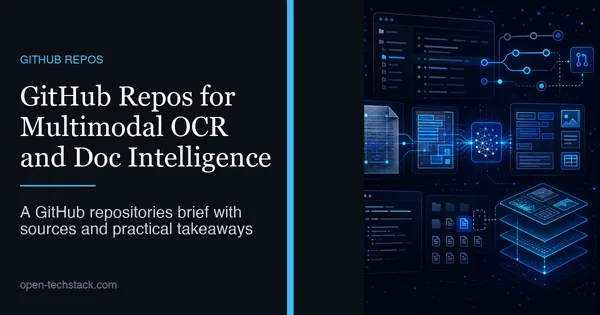 GitHub Repos for Multimodal OCR and Doc Intelligence