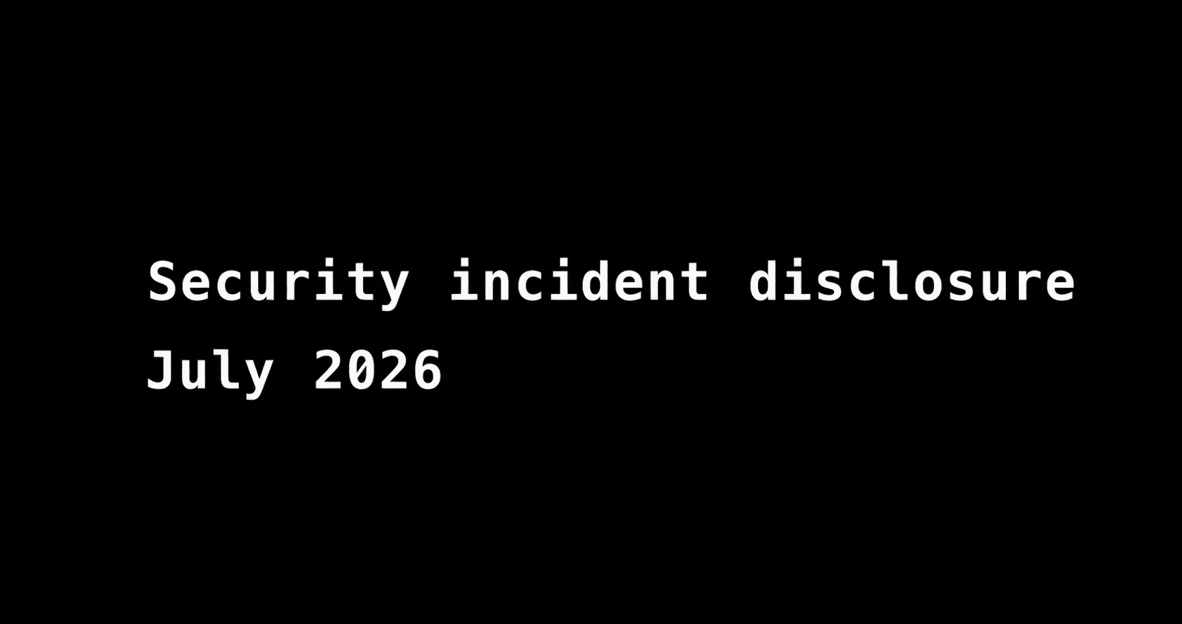 Security incident disclosure by Hugging Face — source: Hugging Face blog
